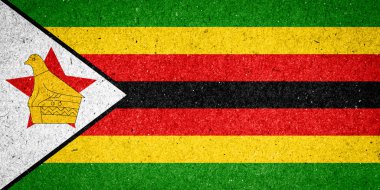 Kağıt arka plan Zimbabve bayrağı