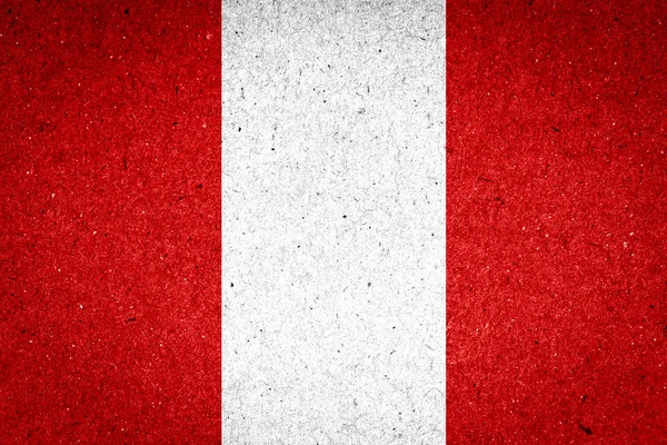 Прапор Перу на фоні паперу — стокове фото