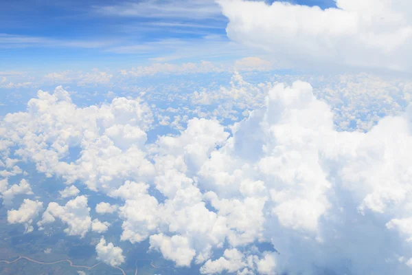 Blue sky with cloud — Stock Photo, Image