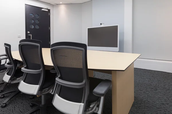 Empty video conference room — Stock Photo, Image