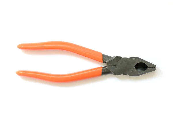 Orange pliers. — Stock Photo, Image