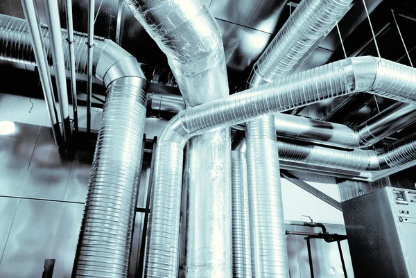 Tubos de ventilación de aire acondicionado —  Fotos de Stock