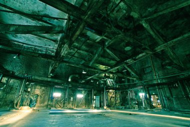 eski terk edilmiş fabrika