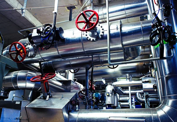 Tubos de ventilação de ar condicionado — Fotografia de Stock