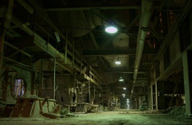 eski terk edilmiş fabrika