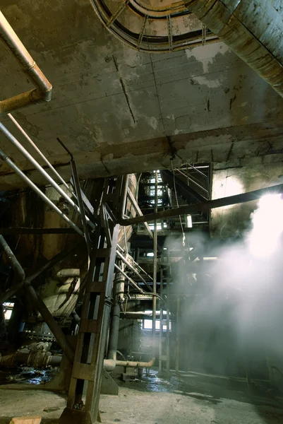 Old abandoned factory — Stock Photo, Image