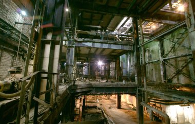 eski tüyler ürpertici, karanlık, çürüyen, yıkıcı, kirli fabrika