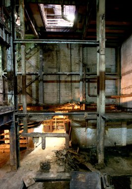 eski tüyler ürpertici, karanlık, çürüyen, yıkıcı, kirli fabrika