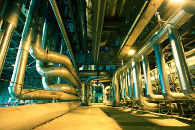 iç endüstriyel arka plan tonda.