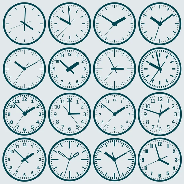 Horloge numérique murale . — Image vectorielle