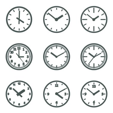 Dijital saatler duvara monte