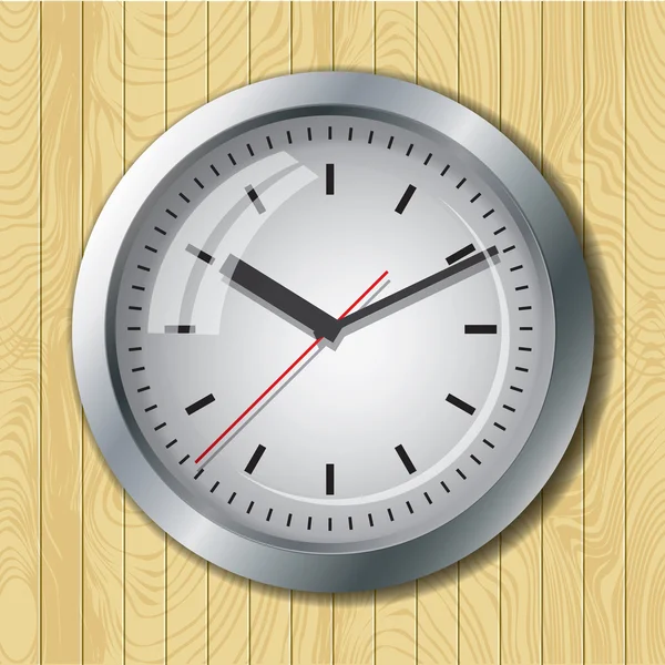 Настінний цифровий годинник . — стоковий вектор