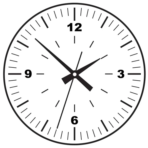 Icono del reloj. Concepto de hora mundial. Contexto empresarial. — Vector de stock