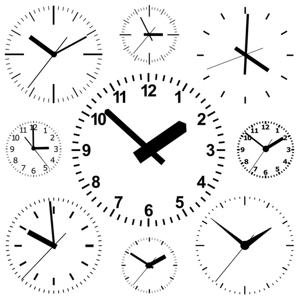 Horloge numérique murale . — Image vectorielle