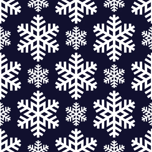 Copo de nieve abstracto decorativo. Sin costuras — Vector de stock