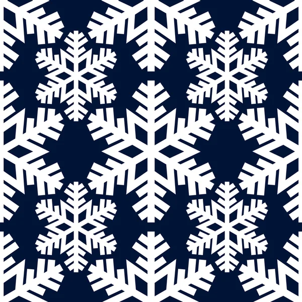 Copo de nieve abstracto decorativo. Sin costuras — Vector de stock