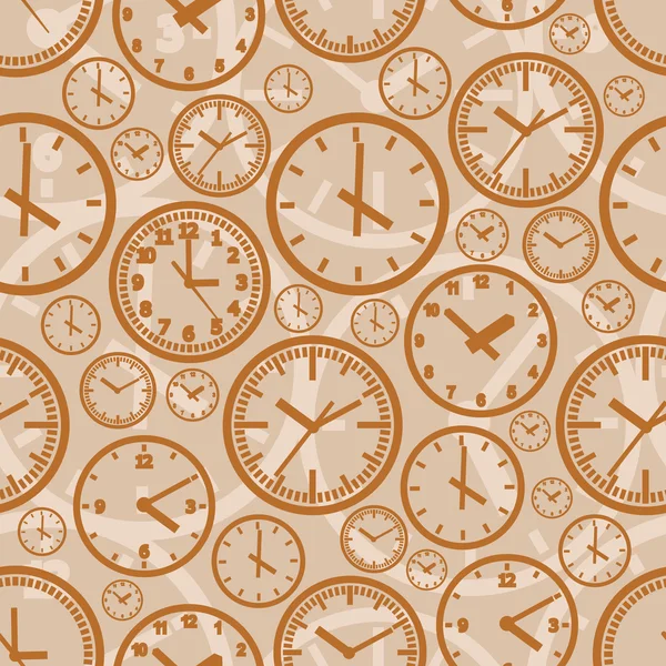 Reloj digital montado en pared . — Vector de stock