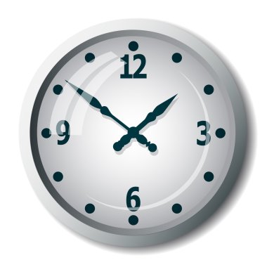 dijital saat duvar tipi.