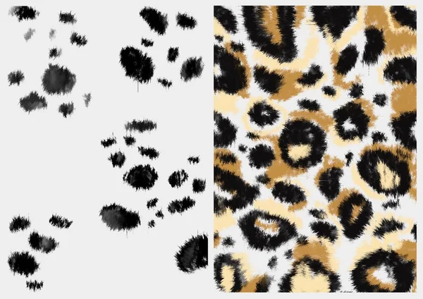 Padrão Design Leopardo Textura Pele Leopardo Pele Real Padrão Animais — Fotografia de Stock