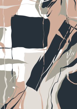 Asfalt arkaplan dokusu ve içinde biraz vektör tahılı var. Asfalt yol üstü manzarası, dikişsiz otoyol çizgisi desen izleri, yol sarı ve beyaz nokta işaretleri, v vektörü illüstrasyonu