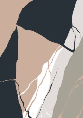 Asfalt arkaplan dokusu ve içinde biraz vektör tahılı var. Asfalt yol üstü manzarası, dikişsiz otoyol çizgisi desen izleri, yol sarı ve beyaz nokta işaretleri, v vektörü illüstrasyonu