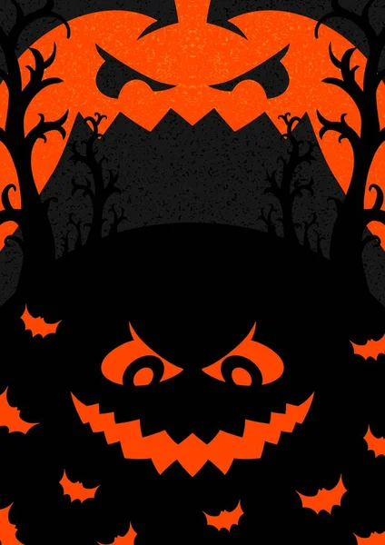 Halloween Vente Bannière Discount Flyer Modèle Pour Les Flux Instagram — Image vectorielle