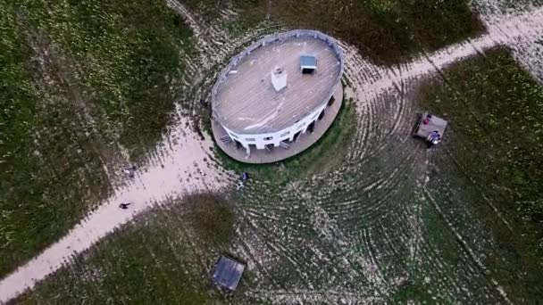 The Rotunda di Nikola-Lenivets Art Park — Stok Video