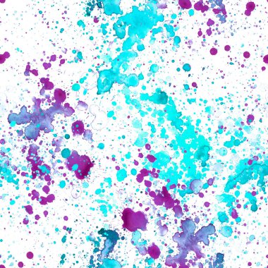 Kağıtlardaki basit ışık lekeleri. Renkli suluboya lekeleri. Mürekkepli soyut resim. Gül kuvars, dinginlik