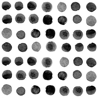 Dokular için suluboya arka plan. Soyut suluboya arka plan. Sprey boya, kağıtta mürekkep lekeleri. Siyah, tek renkli