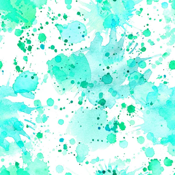 Pattern abstract paint spots on white background. Color watercolor stains and blots. — Stock Photo, Image