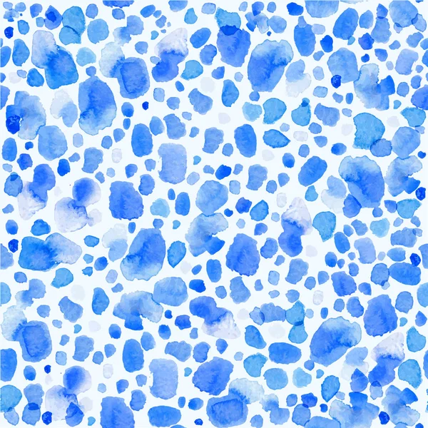 Pattern abstract paint spots on white background. Color watercolor stains and blots. — Stock Vector