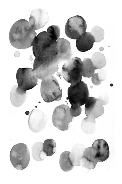 Fond aquarelle pour textures. Fond aquarelle abstrait. Peinture pulvérisée, taches d'encre sur le papier. — Photo