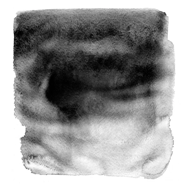 テクスチャの水彩背景 抽象水彩画の背景 スプレー塗料 紙にインク汚れ モノクロームの質感 — ストック写真