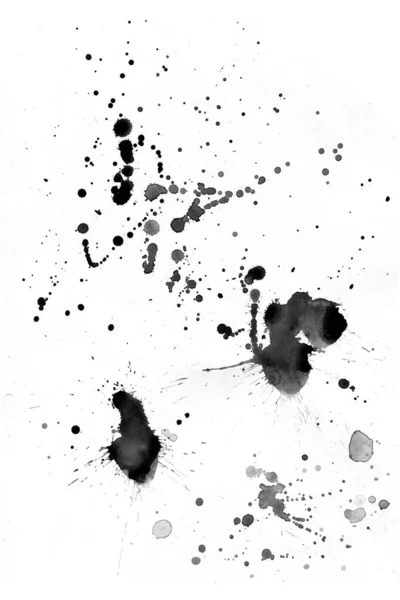 Akvarell Bakgrund För Texturer Abstrakt Akvarell Bakgrund Sprayfärg Bläckfläckar Pappret — Stockfoto