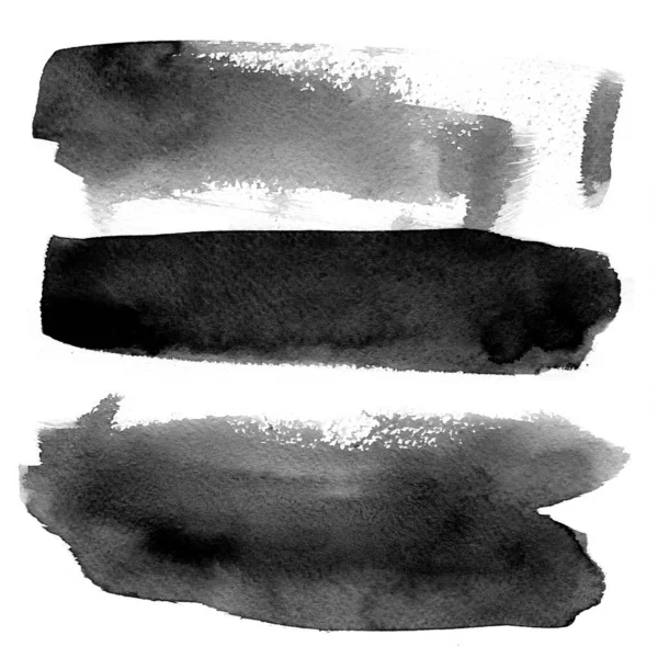 Aquarelachtergrond Voor Texturen Abstracte Aquarelachtergrond Spuitverf Inktvlekken Het Papier Zwarte — Stockfoto