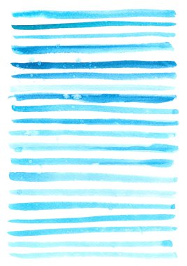 Dokular için suluboya arka plan. Soyut suluboya arka plan. Kağıt üzerinde mürekkep lekeleri. Denizin rengi, mavi, turkuaz, gökyüzünün rengi