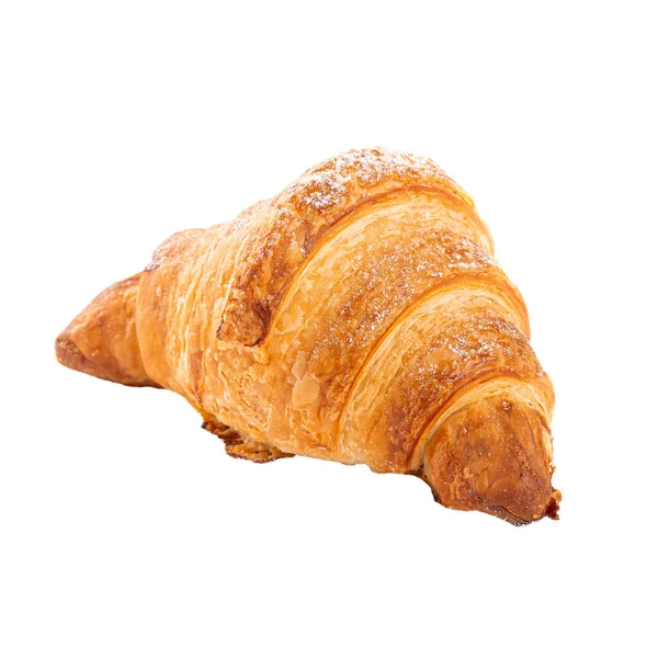 Croissant français isolé sur fond blanc — Photo