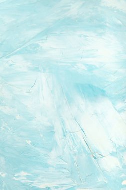 Arkaplan olarak mavi boyanmış alçı dokusu