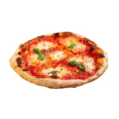 Mozarellalı margherita pizzası.