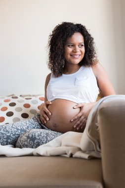 hamile Afrikalı kadın