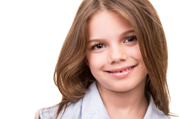 Menina loira bonita — Fotografia de Stock