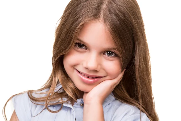 Menina loira bonita — Fotografia de Stock