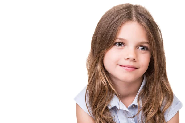 Menina loira bonita — Fotografia de Stock