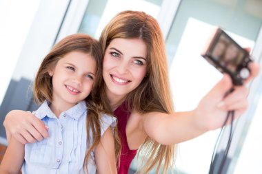 selfies çekici kız