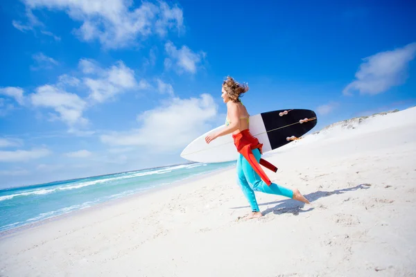 Surfista chica — Foto de Stock