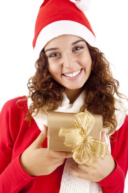 güzel bir Noel kız