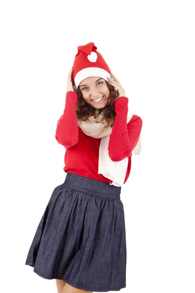 Pretty christmas girl — Stock Photo, Image