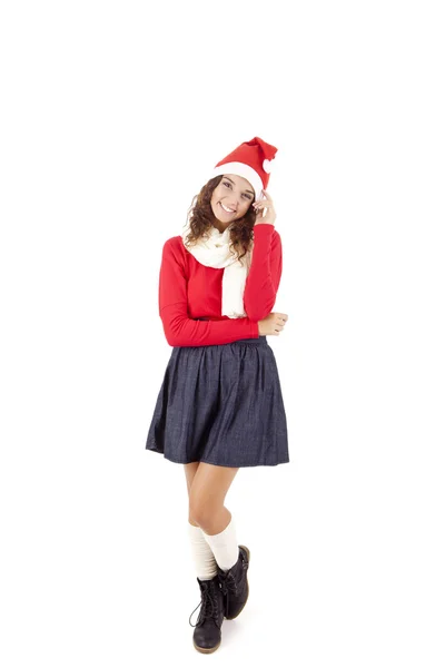Pretty christmas girl — Stock Photo, Image
