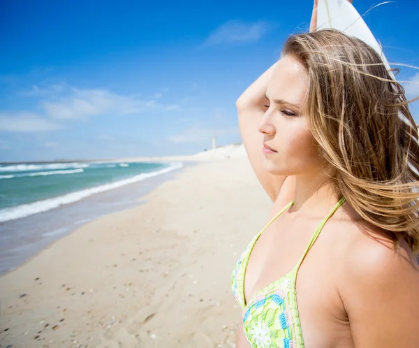 Surfista chica — Foto de Stock