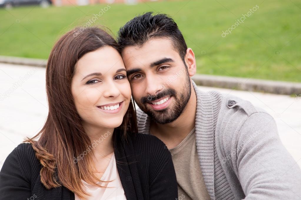 Couple hugging each other